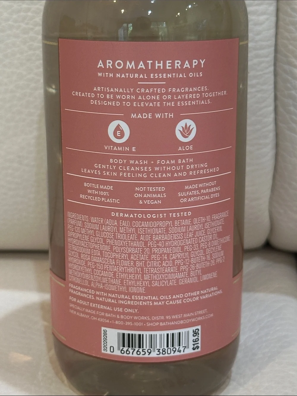 Bath and Body Works Heirloom Rose BodyWash and Cream Bundle Full Size